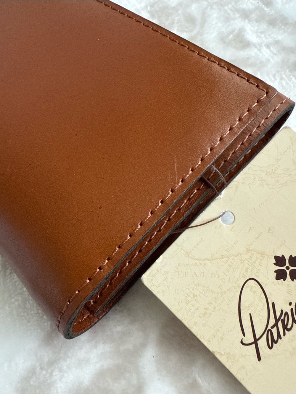 NEW Patricia Nash Brown Tan Leather Trifold Teresa Wallet - Picture 6 of 8